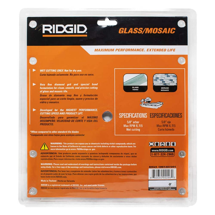 Cutting Disc 10 in. Glass Tile Diamond