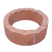 Paver Edger 18 in. x 5-1/4 in. Tree Ring Red Concrete (2-Pack)