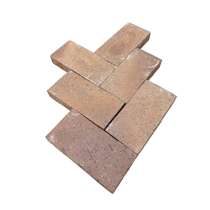 Paver 3-5/8 in. x 7-5/8 in. x 1-1/4 in. Calif Split Pueblo Flashed