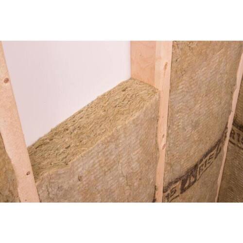 Stone Wool Insulation Batt R-15, 3-1/2 in. x 15 in. x 47 in. (59.7 sq. ft.) ComfortBatt