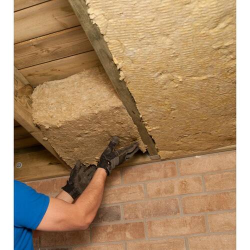 Stone Wool Insulation Batt R-13, 3-1/2 in. x 15.25 in. x 47 in. (59.7 sq. ft.) ComfortBatt