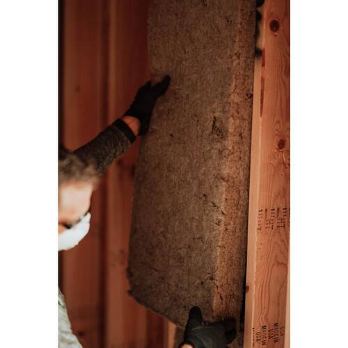 Stone Wool Insulation Batt R-15, 3 in. x 15-1/4 in. x 47 in. (59.7 sq. ft.) Soundproofing