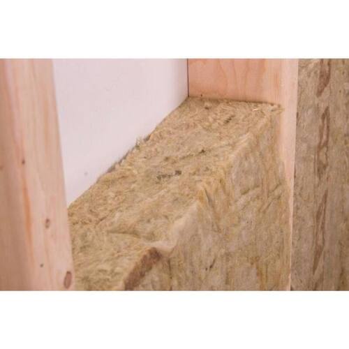 Stone Wool Insulation Batt R-15, 3 in. x 15-1/4 in. x 47 in. (59.7 sq. ft.) Soundproofing 4