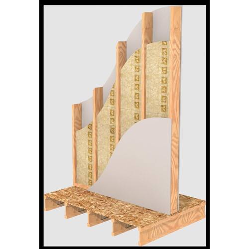 Stone Wool Insulation Batt R-15, 3 in. x 15-1/4 in. x 47 in. (59.7 sq. ft.) Soundproofing 2