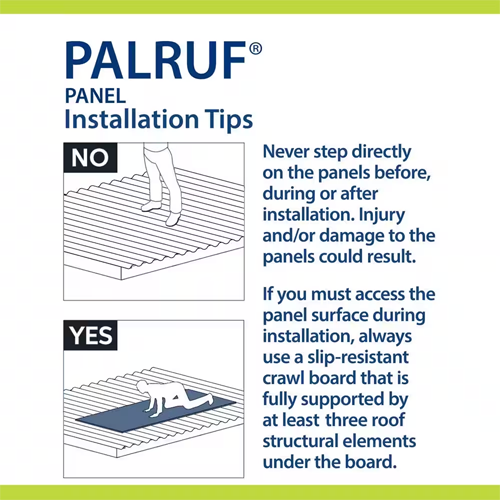 Roof Panel, Corrugated PVC, White, 26 in. x 8 ft. 8