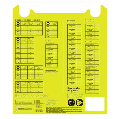 Drill and Impact Drive Kit (95-Piece)