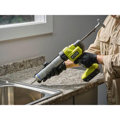 Caulk & Adhesive Gun, ONE+ 18V Cordless, 10 oz. (Tool Only)