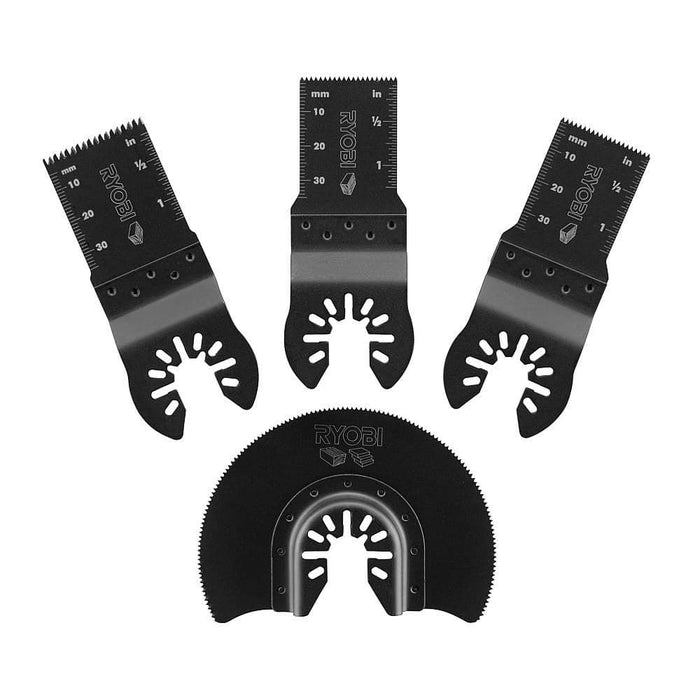 Oscillating Blade Set Wood Multi-Tool (4-Pack)