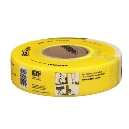 Drywall Joint Tape 1-7/8 in. x 500 ft. Mesh, Self-Adhesive, Standard Yellow