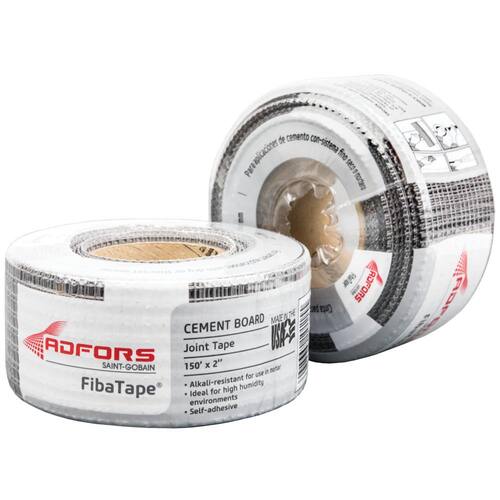 Cement Board Tape 2 in. x 150 ft. Mesh, Self-Adhesive, Alkali-Resistant