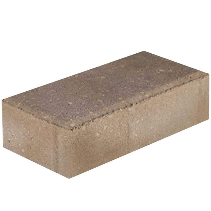 Concrete Paver 7.75 in. x 4 in. x 2.25 in. Sand/Brown/Charcoal  Pavestone 1