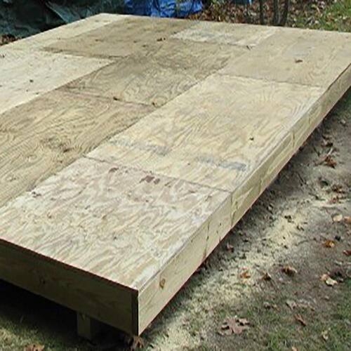 Sheathing Plywood Pressure-Treated  15/32 in. x 4 ft. x 8 ft Grade CDX