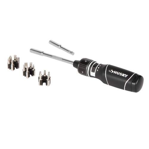 Screwdriver Set (18-Piece), Continuous Drive Ratcheting