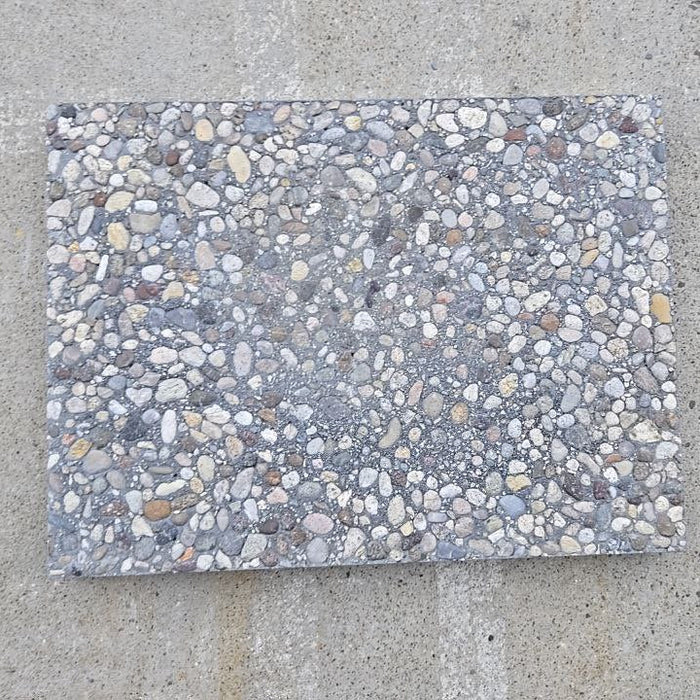 Stepping Stone 18 in. x 24 in. x 2 in. French Grey Concrete Aggregate Paver 8
