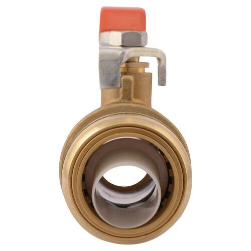 Brass Ball Valve 1 in. Push-to-Connect