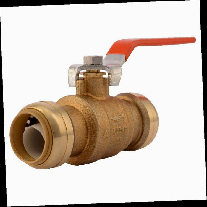 Brass Ball Valve 1 in. Push-to-Connect