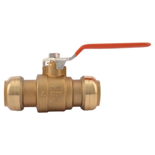 Brass Ball Valve 1 in. Push-to-Connect