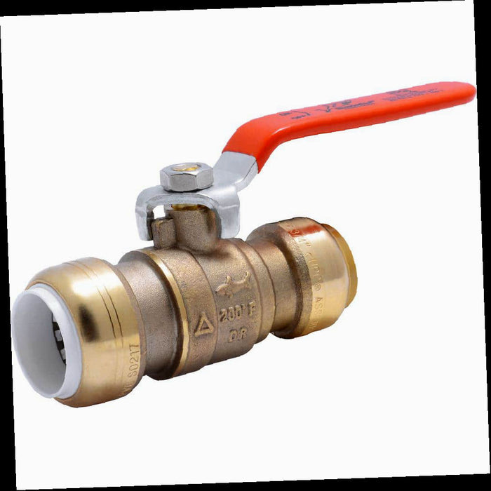 PVC Ball Valve 3/4 in. Push-to-Connect IPS x 3/4 in. CTS Brass