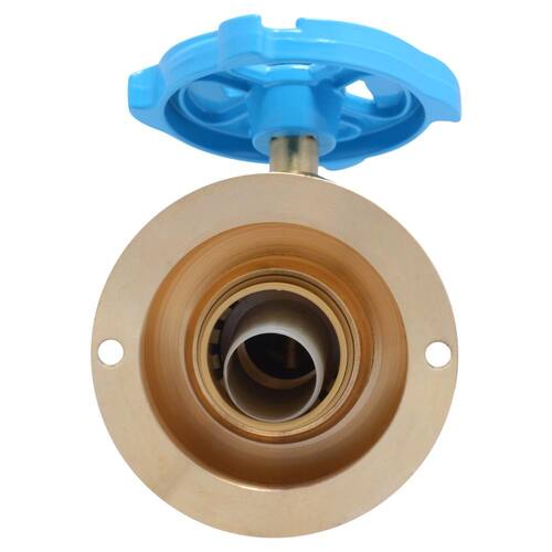 Hose Bibb Push-to-Connect 3/4 in. x Multi-Turn Brass No Kink with MHT