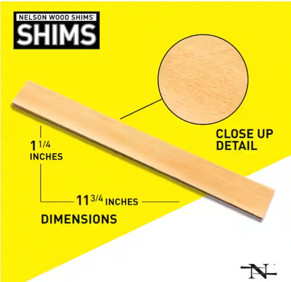 Shims 12 in Contractor Grade (42-Pack) 2