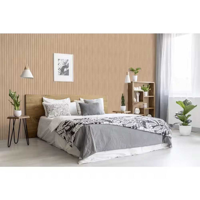 Siding Panel 1/2 in. x 7 in. x 8 ft. Louvered MDF Decorative Wood 5