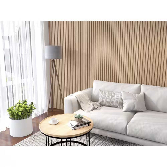 Siding Panel 1/2 in. x 7 in. x 8 ft. Louvered MDF Decorative Wood 7