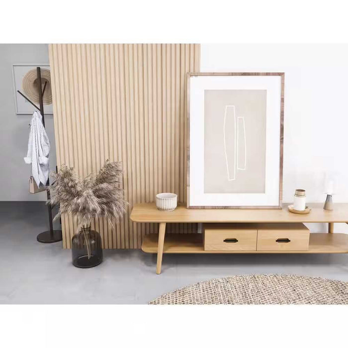 Siding Panel 1/2 in. x 7 in. x 8 ft. Louvered MDF Decorative Wood 9