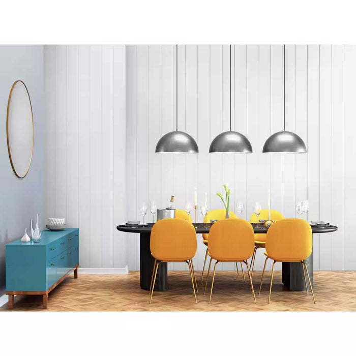 Siding Panel 7/32 in. x 4 ft. x 8 ft. White Nickel Gap Shiplap Panel 2