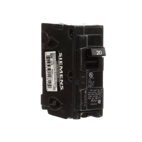 Circuit Breaker 20 Amp Single-Pole Circuit Type QP