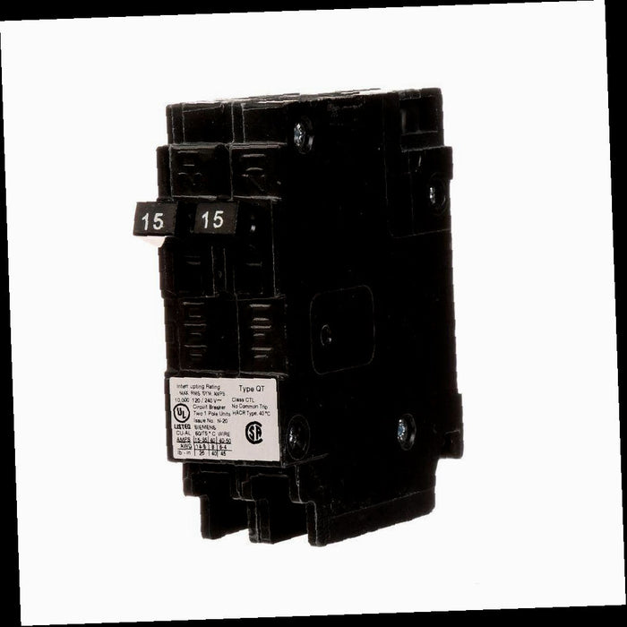 Circuit Breaker 15 Amp Pole NCL-Circuit Single Type QT Tandem