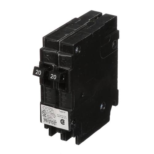 Circuit Breaker 20 Amp Pole NCL-Circuit (2) Tandem Single Type QT