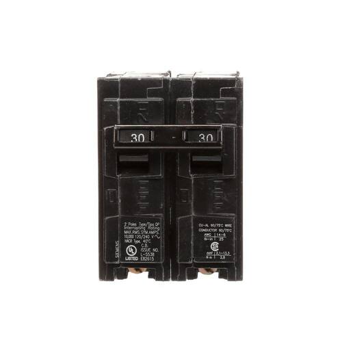 Circuit Breaker 30 Amp Double-Pole Circuit Type QP