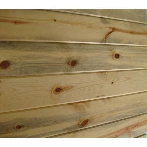 Shiplap Siding Board  5/8 in. x 6 in. x 8 ft. T&G Blue Stain Pine