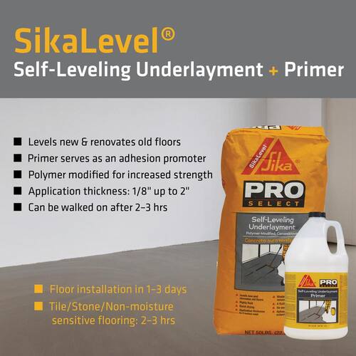 Self-Leveling Concrete Powder (50 lb.) Gray