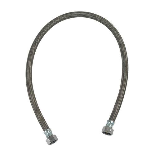 Braided Polymer Faucet Supply Line, 1/2 in. FIP x 1/2 in. FIP x 30 in.