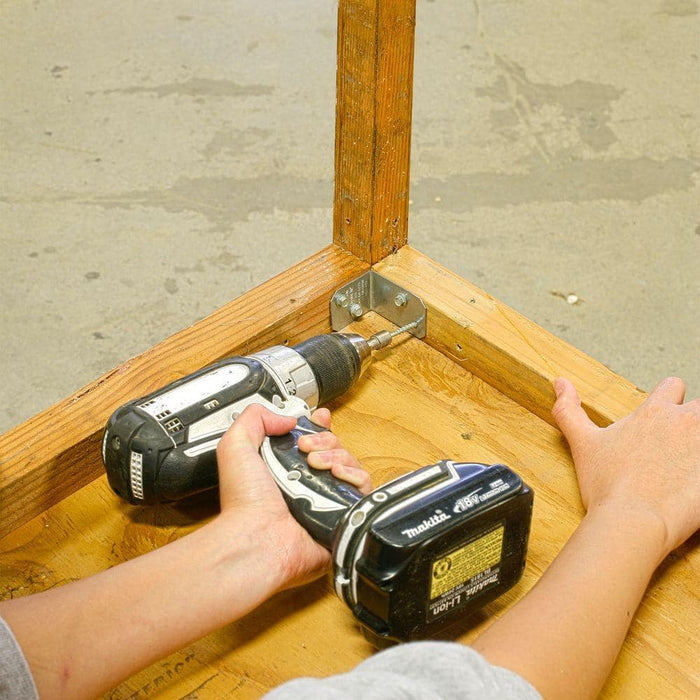 Corner Brace 2 in. x 1-1/2 in. x 1-3/8 in Strong-Tie Angle Galvanized L-Angle 5