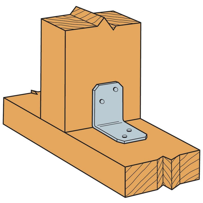 Corner Brace 2 in. x 1-1/2 in. x 1-3/8 in Strong-Tie Angle Galvanized L-Angle 2