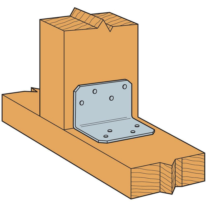 Corner Brace   2 in. x 1-1/2 in. x 2-3/4 in. A23Z  ZMAX Galvanized Angle