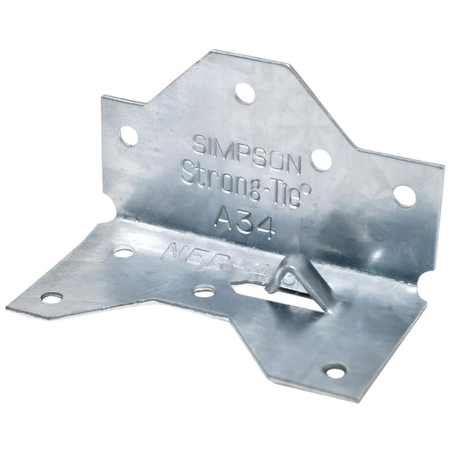 Corner Brace 1-7/16 in. x 2-1/2in Strong-Tie Framing Angle Galvanized Framing Angle 1