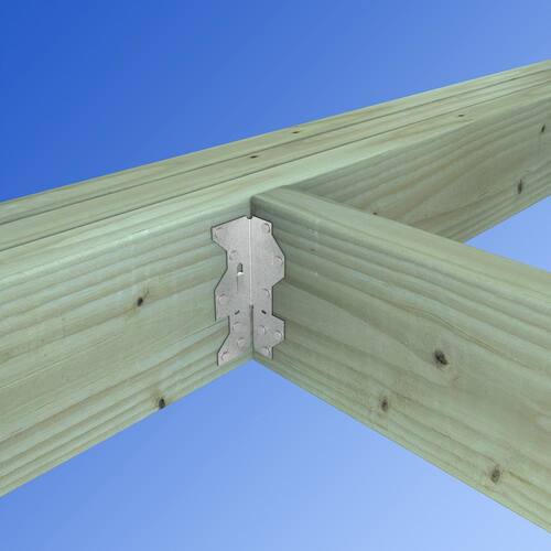 Corner Brace, 1-7/16 in., x 4-1/2 in. ZMAX Galvanized Framing Angle