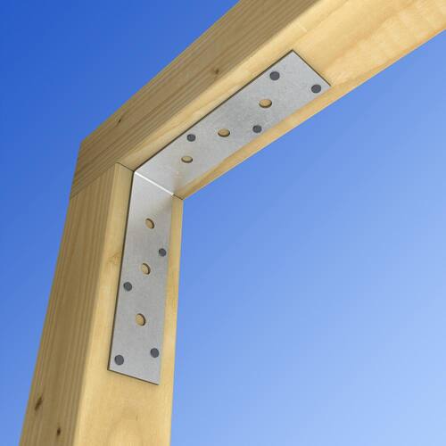 Corner Brace  8 in. Angle Galvanized