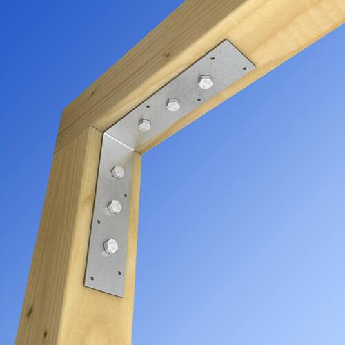 Corner Brace  8 in. Angle Galvanized