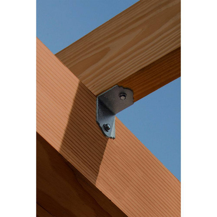 Corner Brace 1-3/8 in x 2 in. Strong-Tie Angle ZMAX Galvanized Outdoor Accents 4