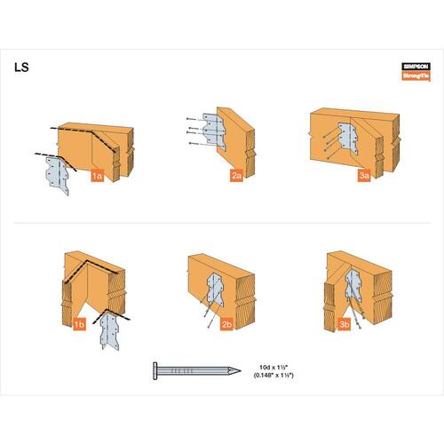 Corner Brace 3-3/8 in. L Angle Galvanized