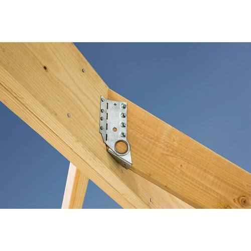 Jack Hanger 2x6 in. Face-Mount ZMAX LSSJ Left Light Slopeable/Skewable