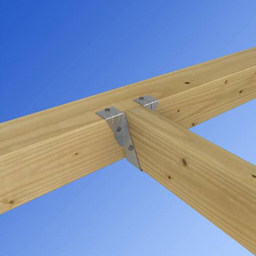 Joist Hanger 2x4 in. Post Frame Hanger Galvanized PF