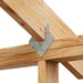 Metal Strap 5 in. Hurricane Tie Galvanized 4