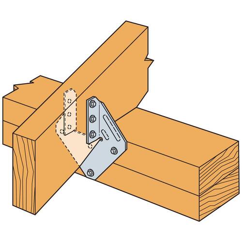 H1 ZMAX Hurricane Tie, , 18-Gauge, Galvanized