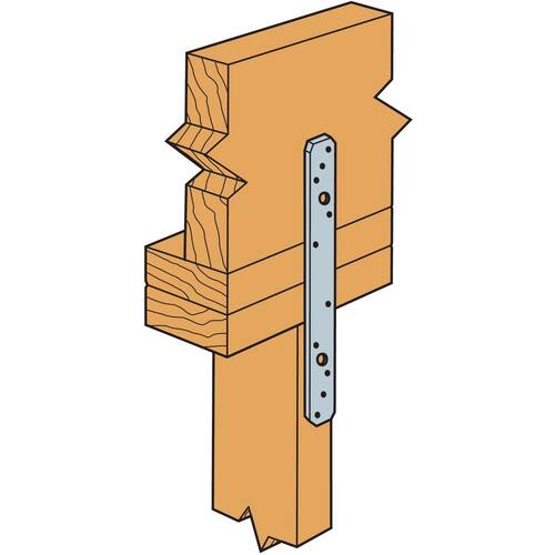 LSTA Strap Tie, 1-1/4 in. x 12 in. 20-Gauge, 20-Gauge, Galvanized