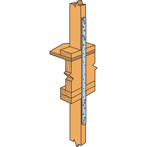 LSTA Strap Tie, 1-1/4 in. x 36 in. 18-Gauge, 18-Gauge, Galvanized